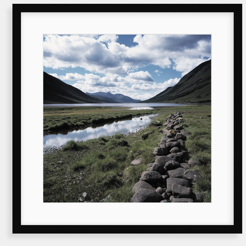 Stacked Stone Wall near Loch Etive by Anonymous