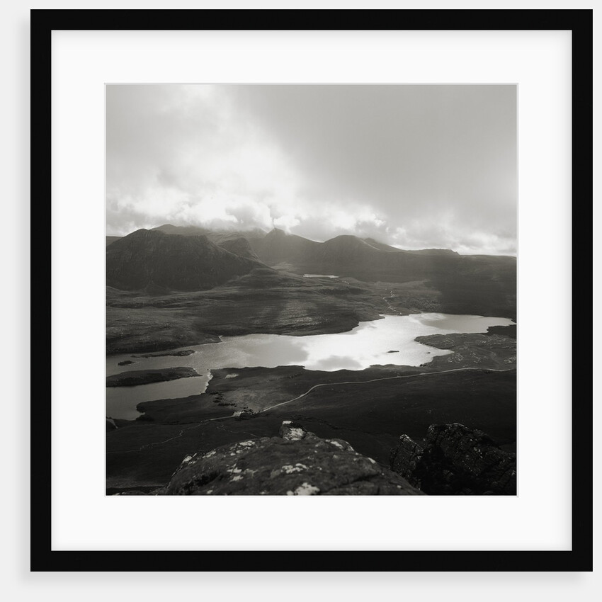 Rock Formations on Side of Stac Pollaidh above Loch Lurgainn by Anonymous