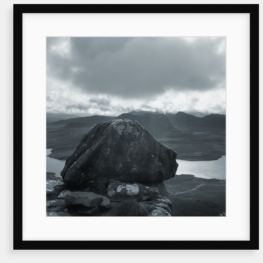 Rock Formation Above Loch Lurgainn by Anonymous