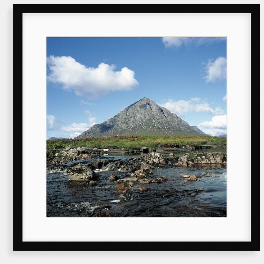 Buchaille Etive Mor Reflected in Lake by Anonymous