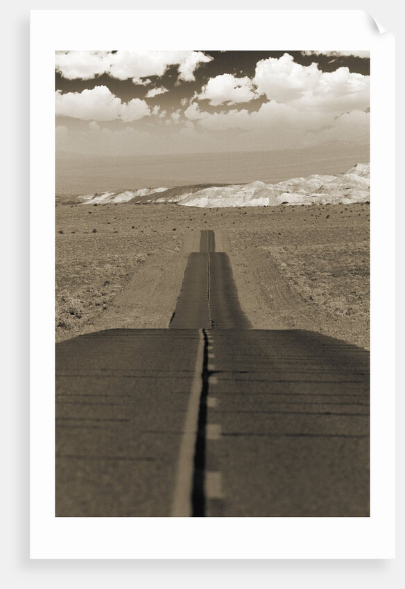 Highway Cutting Through a Desert by Anonymous