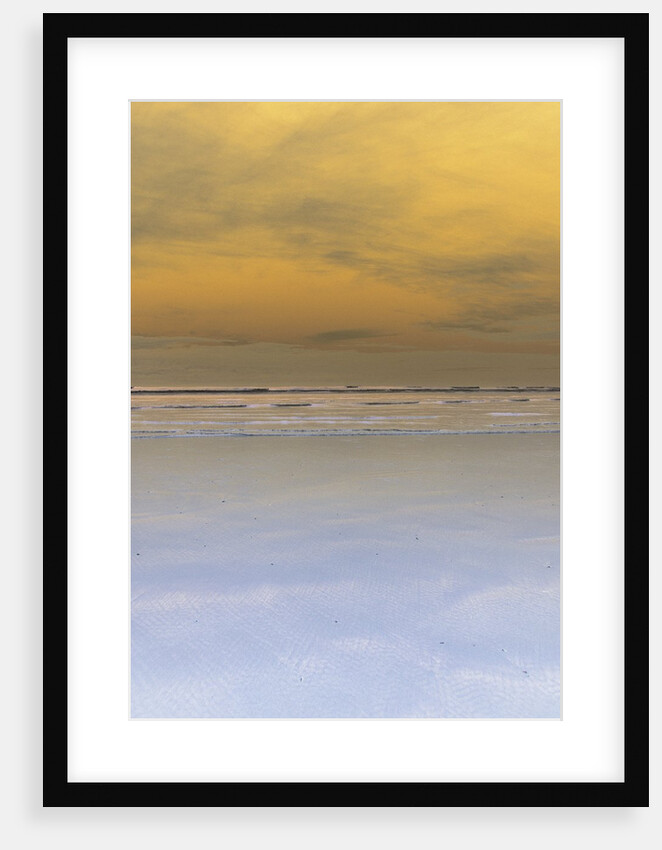 Waves Crashing onto Beach by Anonymous