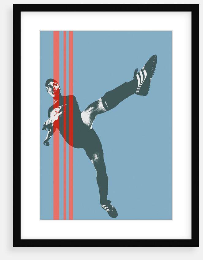 Soccer player by Anonymous