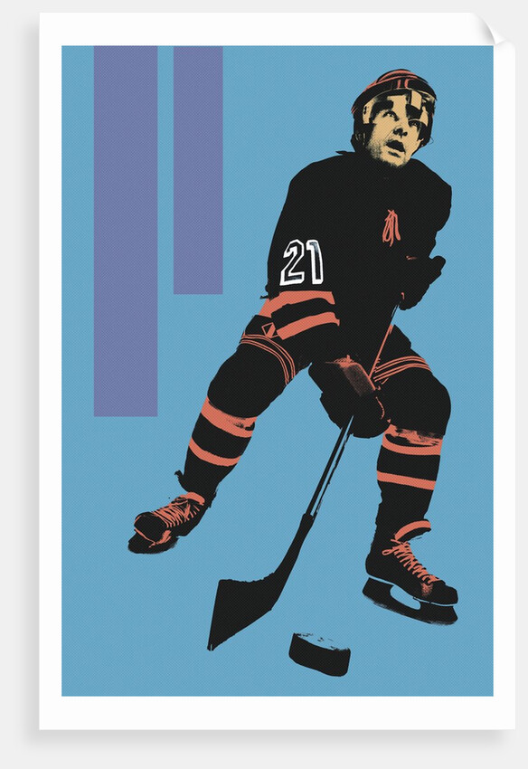 Ice hockey by Anonymous