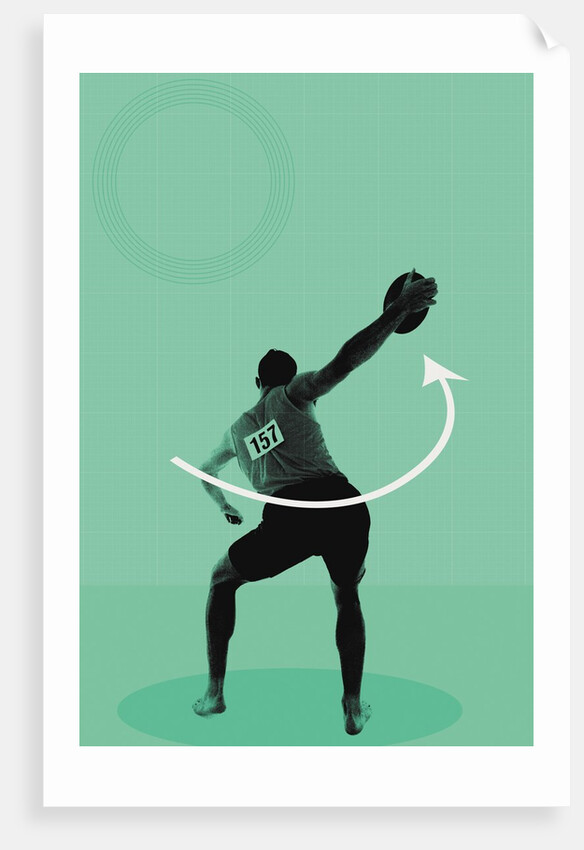 Movement for the discus throw by Anonymous