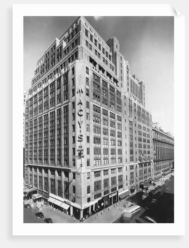 Exterior of Macy's Department Store by Anonymous