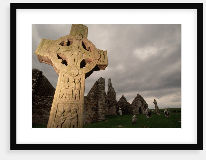 Stone Cross at Monastic Center by Anonymous