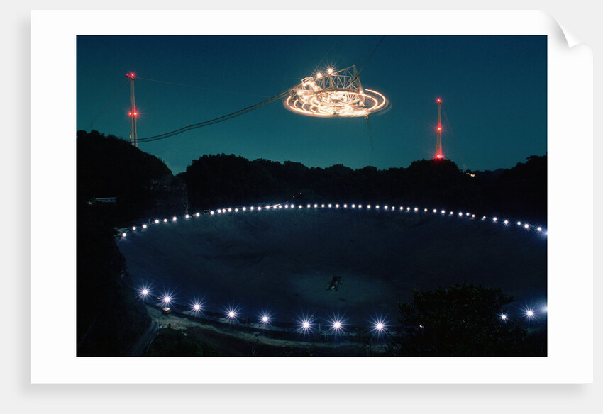 Radio Telescope in Puerto Rico by Anonymous