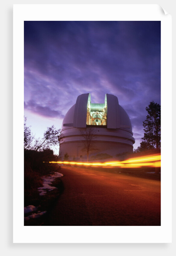 Hale Telescope Inside Its Dome by Anonymous