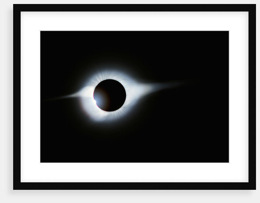 Solar Eclipse With "Diamond Ring" Feature by Anonymous