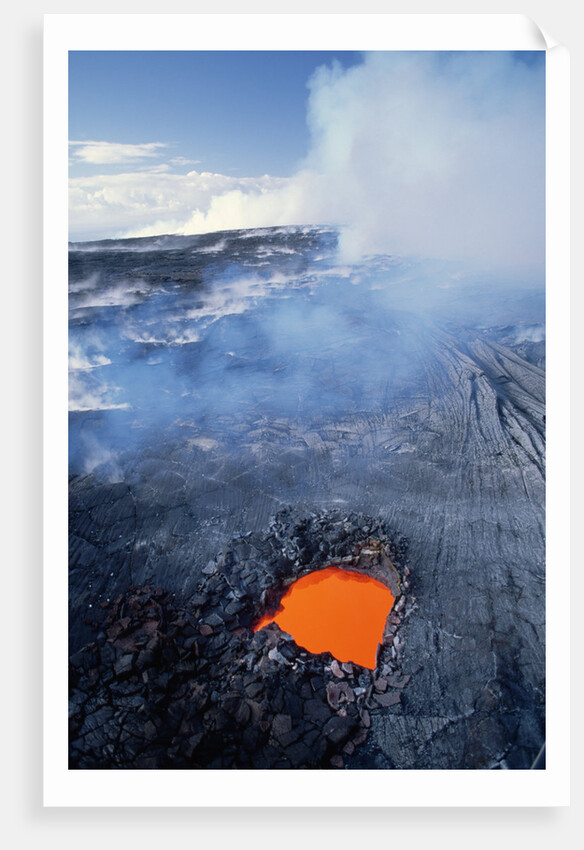 Volcanic Skylight Near Kilauea by Anonymous