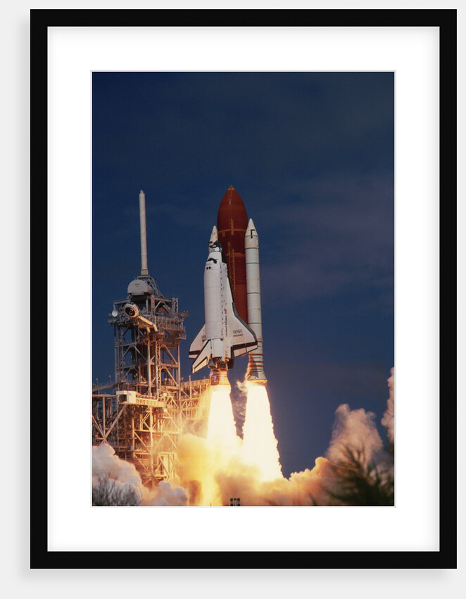 Launch of Space Shuttle Discovery by Anonymous