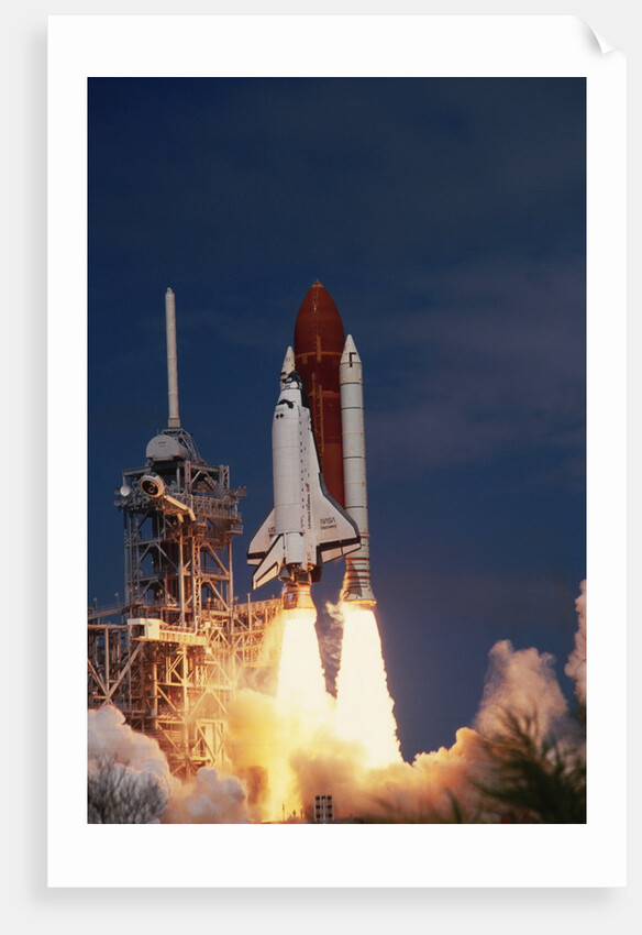 Launch of Space Shuttle Discovery by Anonymous