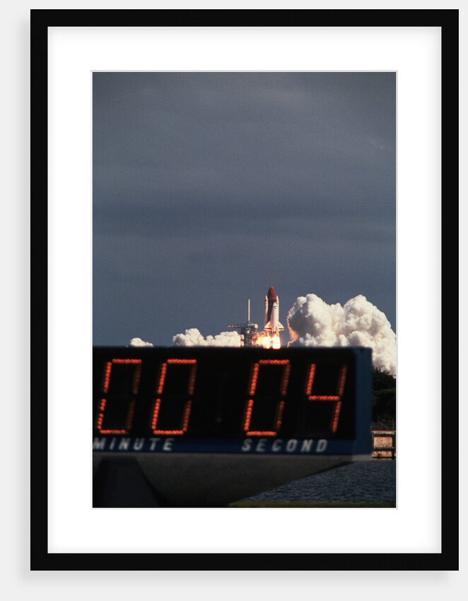 Countdown to Space Shuttle Discovery Launch by Anonymous
