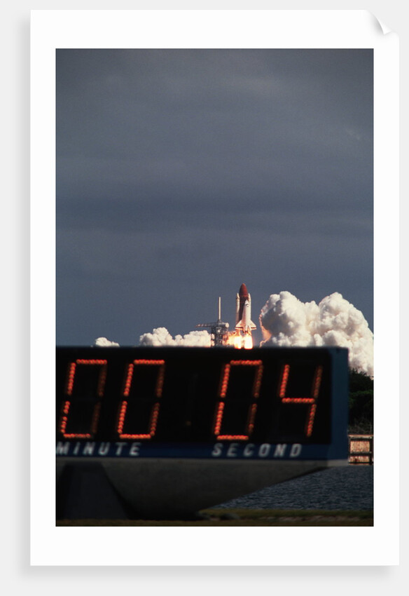 Countdown to Space Shuttle Discovery Launch by Anonymous