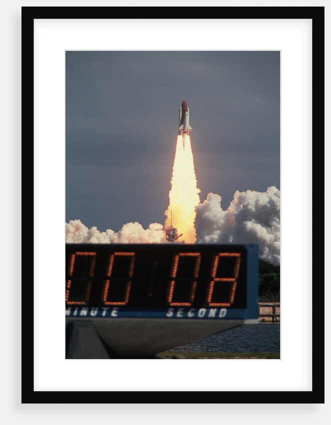 Countdown to Space Shuttle Discovery Launch by Anonymous