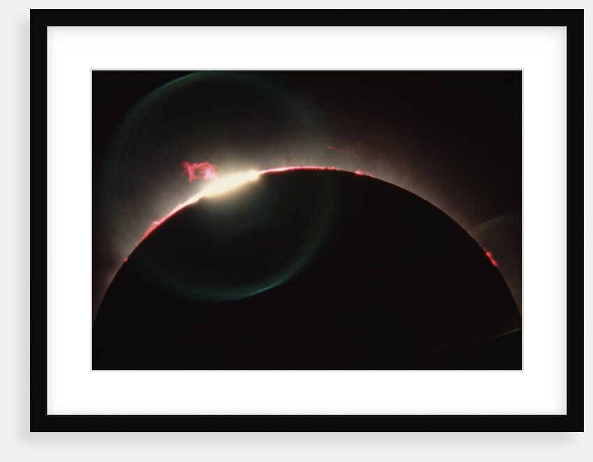 Solar Prominences and Diamond Ring Effect by Anonymous