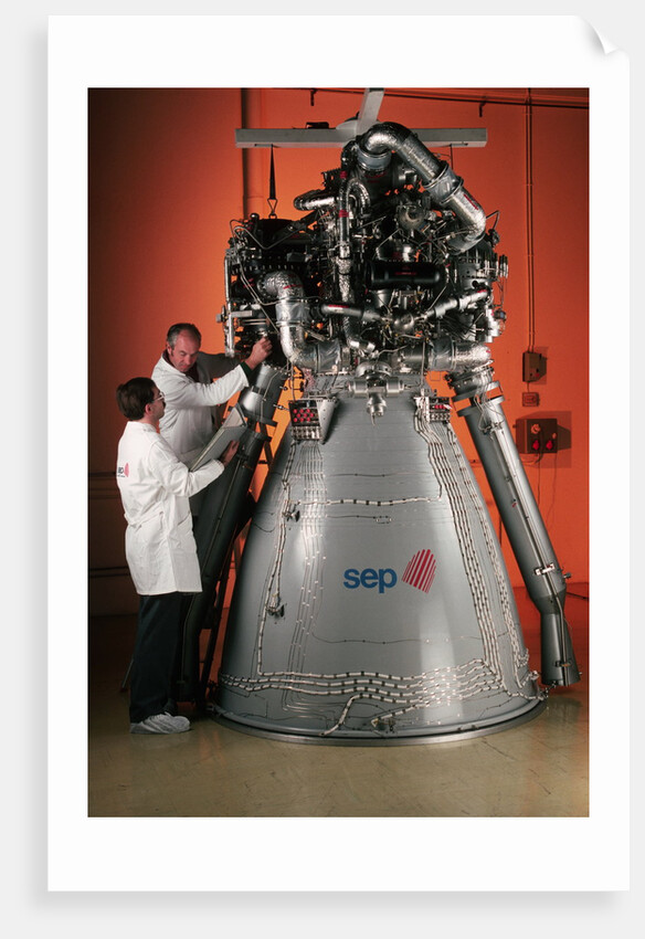 Vulcain Engine of Ariane 5 by Anonymous
