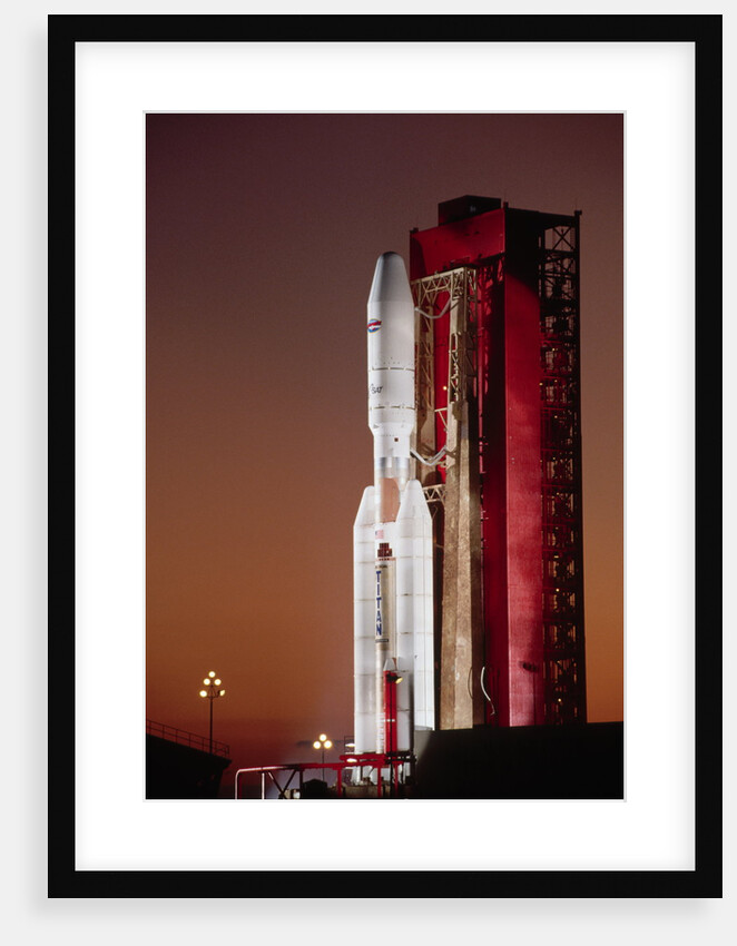 Commercial Titan III on Launch Pad by Anonymous