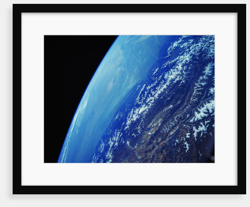 Himalayas from Orbit by Anonymous