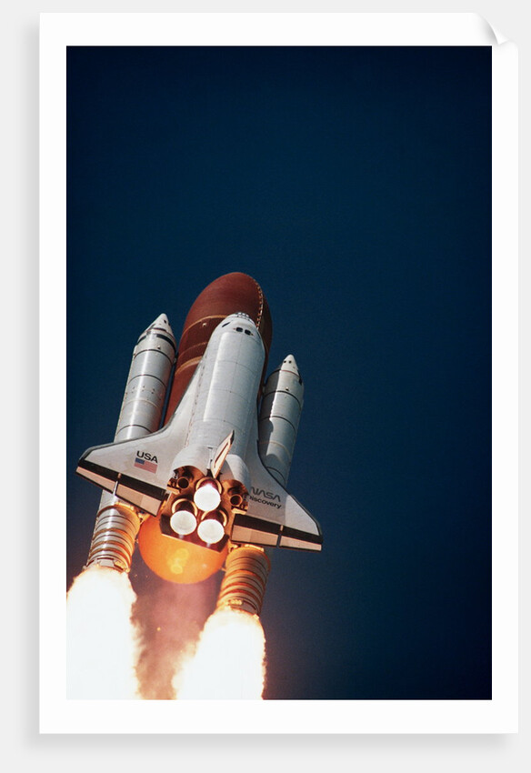 Launch of Space Shuttle Discovery by Anonymous