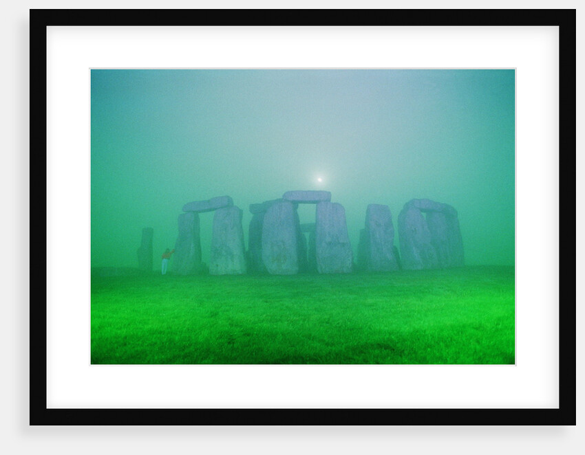Stonehenge by Moonlight by Anonymous