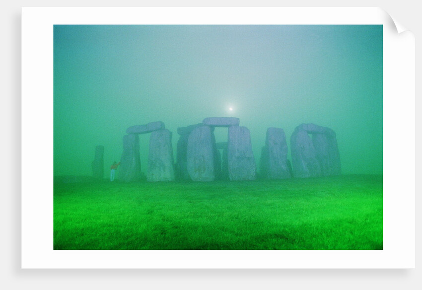 Stonehenge by Moonlight by Anonymous