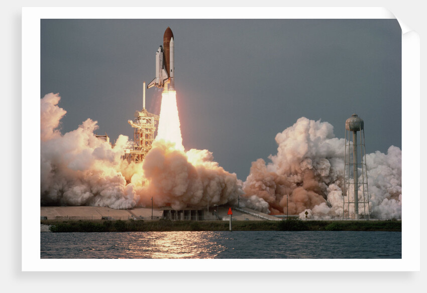 Space Shuttle Columbia Launching on STS-9 by Anonymous