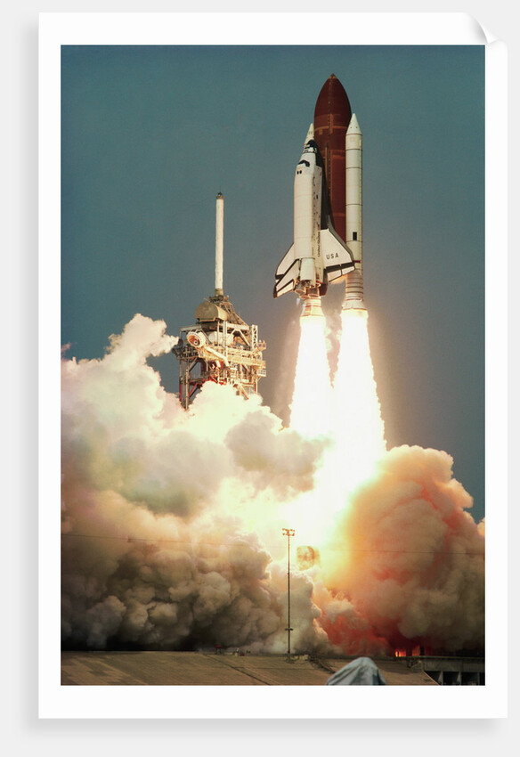Space Shuttle Columbia Launching on STS-9 by Anonymous