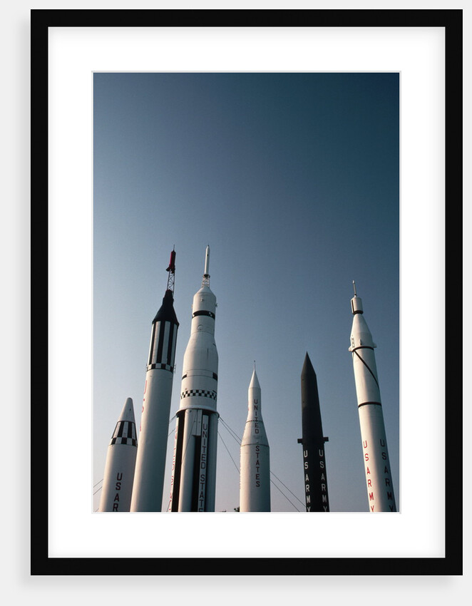 Rockets at Rocket Park by Anonymous