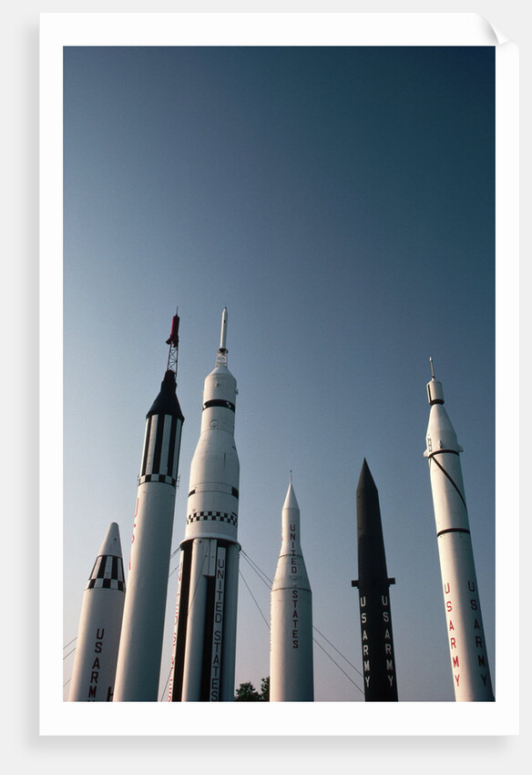 Rockets at Rocket Park by Anonymous