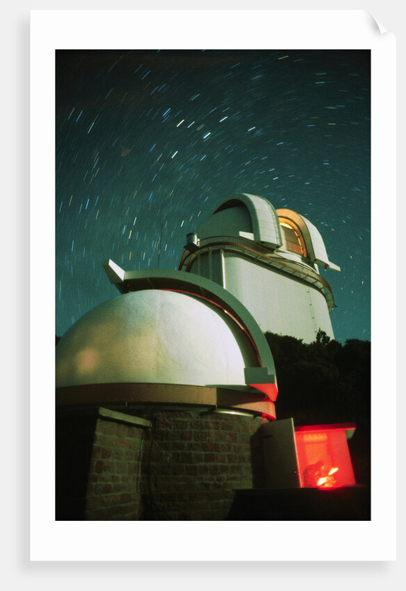 Domes at McDonald Observatory by Anonymous