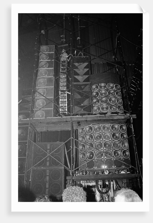 Speakers at Grateful Dead Concert by Anonymous