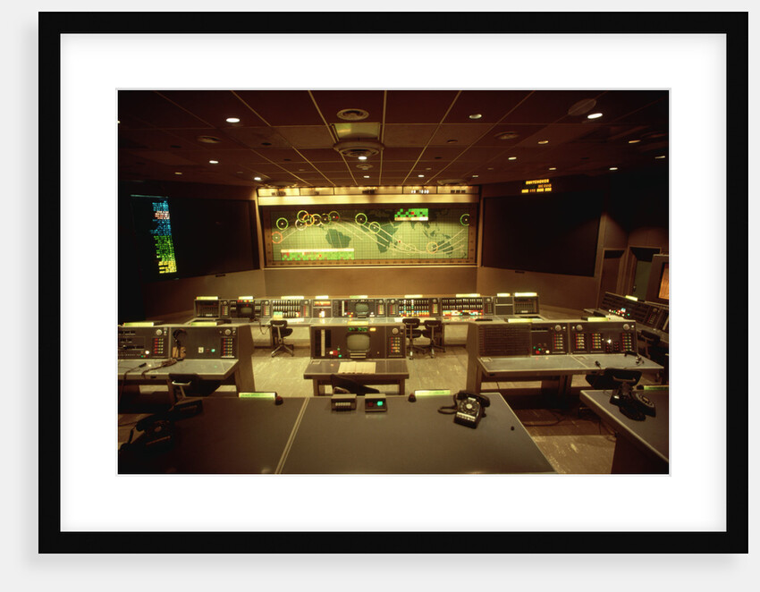 NASA's Old Mission Control Center by Anonymous