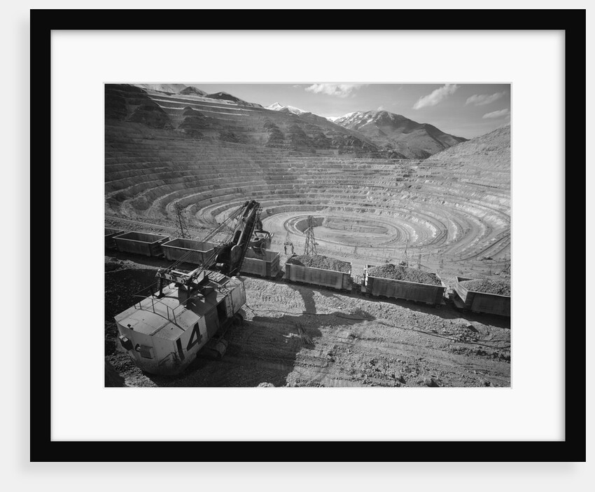 Bingham Canyon Open Pit Mine by Anonymous