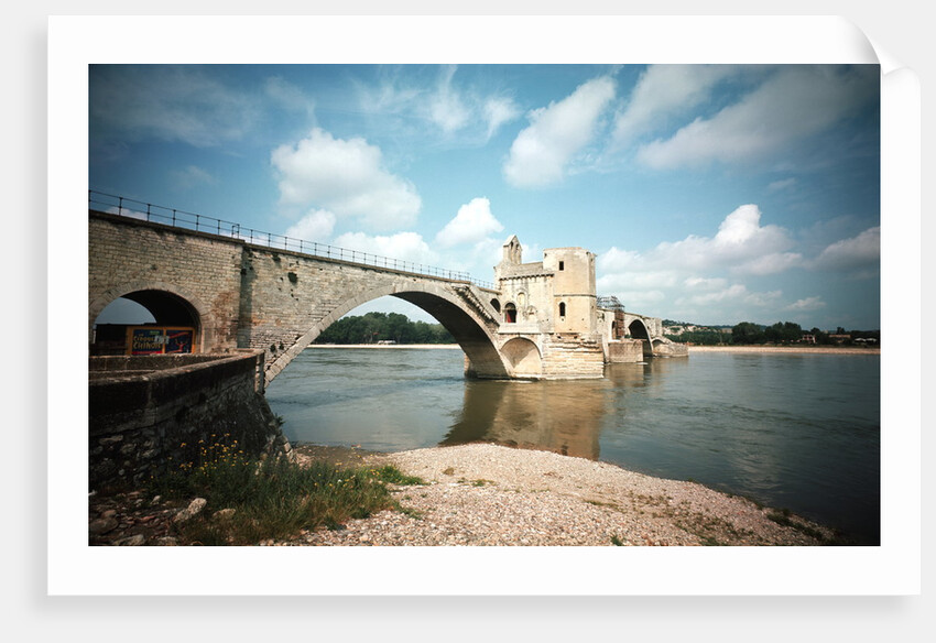 St. Benezet Bridge by Anonymous