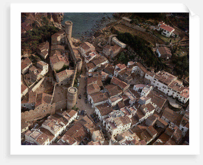 Town Walls and Village Center by Anonymous