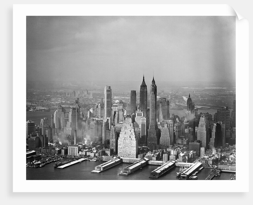 New York Skyline by Anonymous