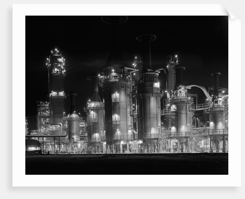 Texaco Refinery by Anonymous