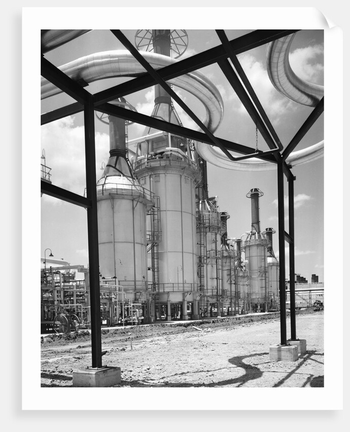Texaco Refinery by Anonymous