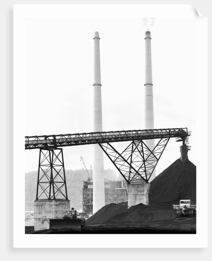 Mine-Mouth Power Plant at Cresap's Bottom by Anonymous
