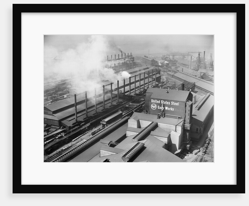 United States Steel Gary Works by Anonymous