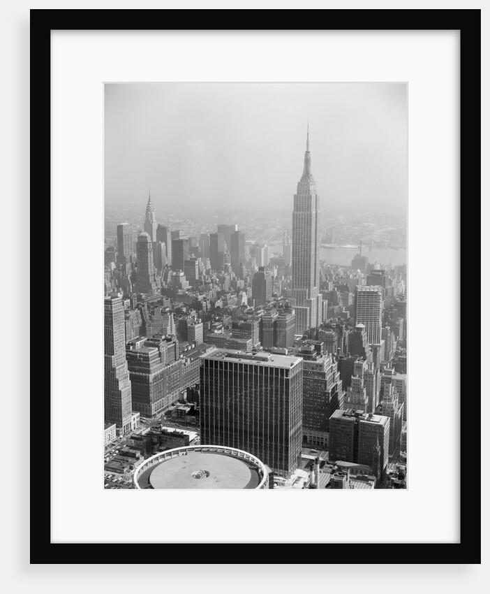 Empire State Building and City Center by Anonymous