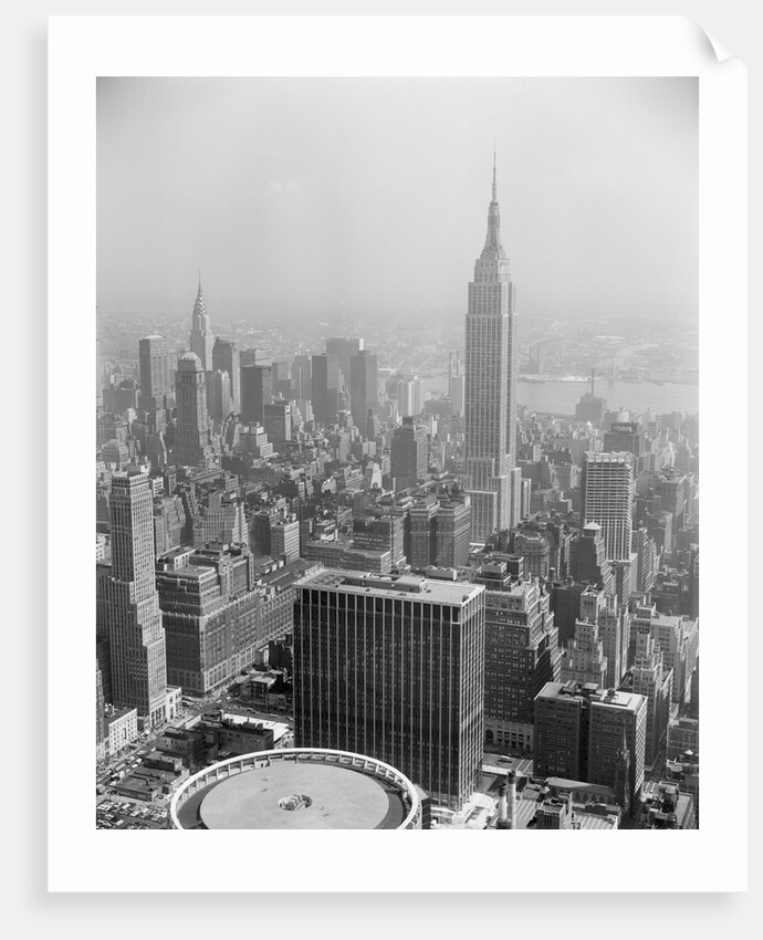 Empire State Building and City Center by Anonymous