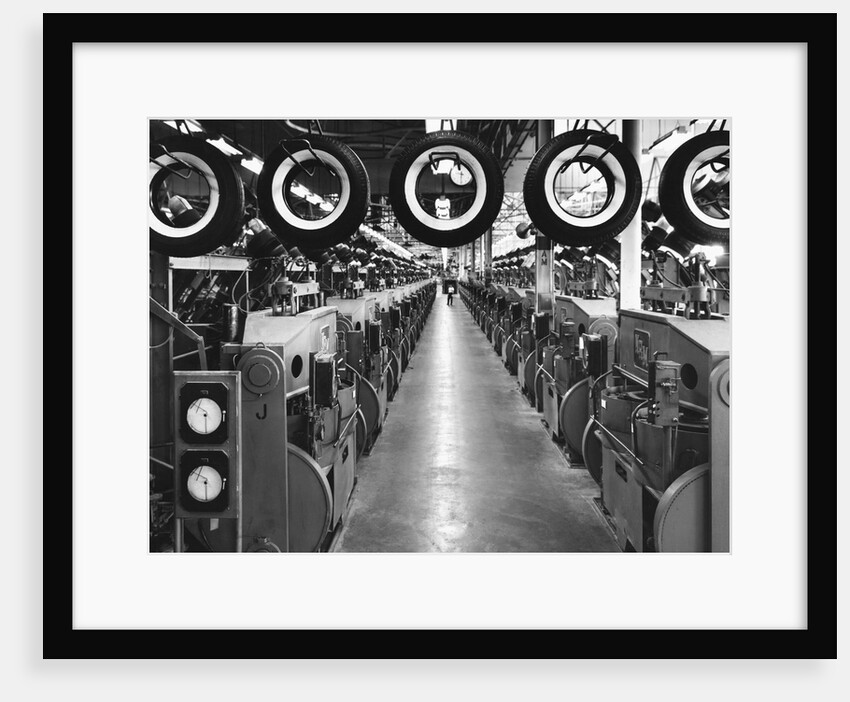 Tires at a Goodyear Plant by Anonymous