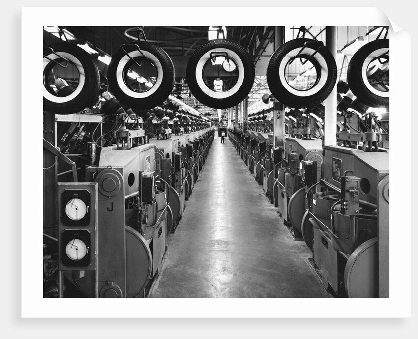 Tires at a Goodyear Plant by Anonymous