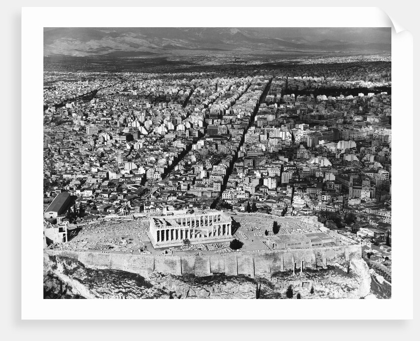 Parthenon and the Acropolis by Anonymous