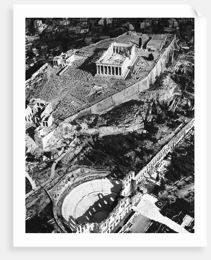 Parthenon and the Acropolis by Anonymous