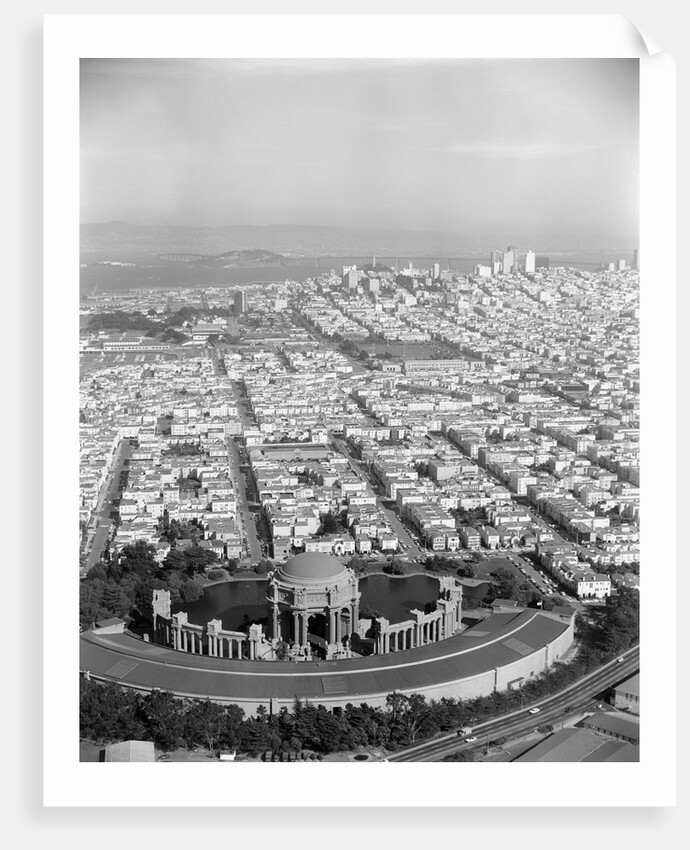 Aerial View of Palace of Fine Arts by Anonymous