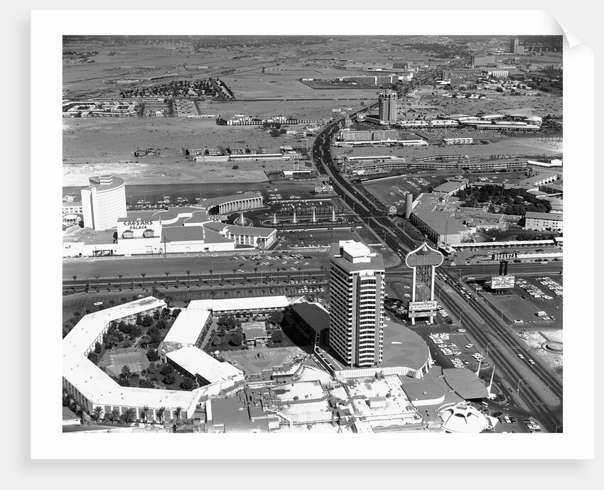 Aerial View of the Las Vegas Strip by Anonymous